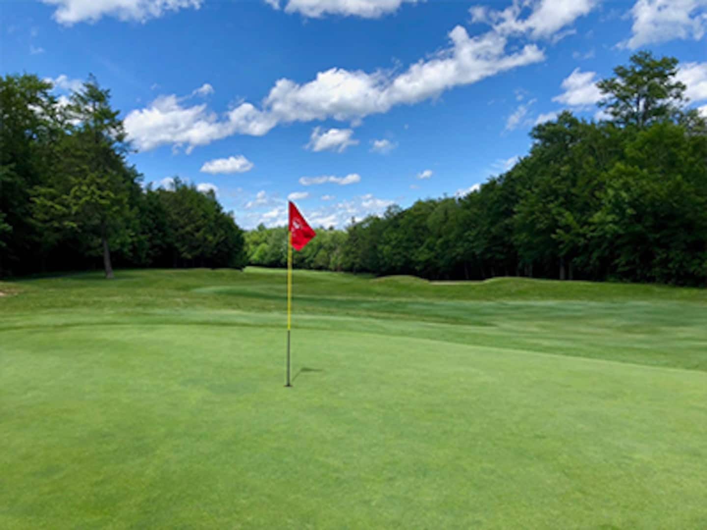Take in the serene green views and enjoy a round of golf right in the Poconos.